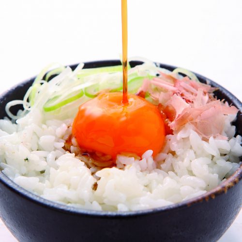 だし醬油　卵かけご飯